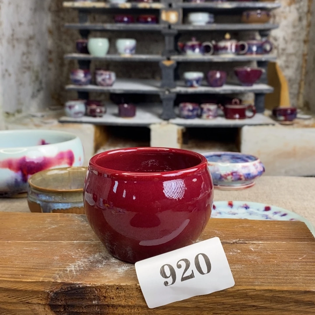 谢***E摆件开窑大吉，神垕钧瓷