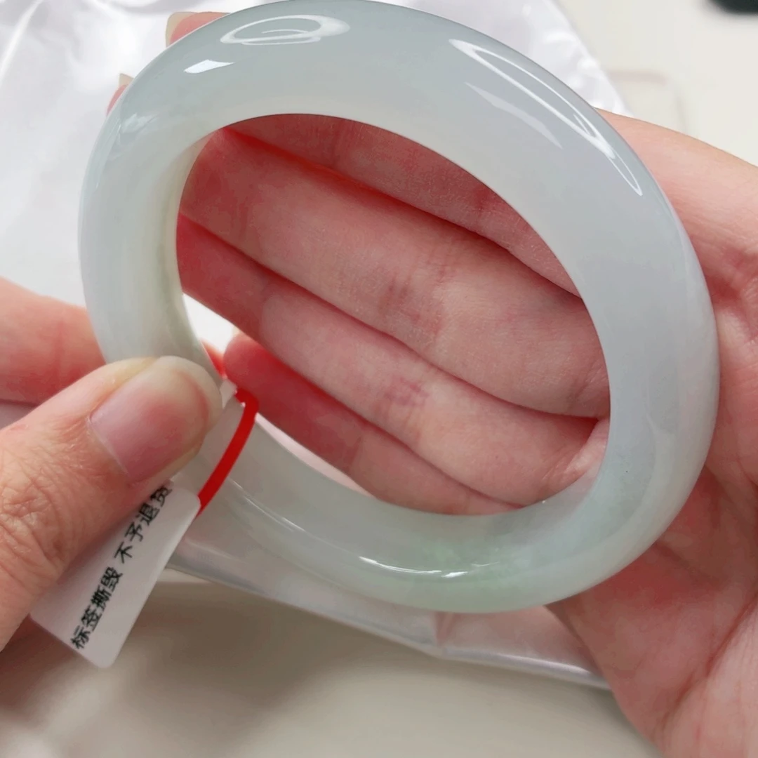 翡翠未镶嵌手镯59.6圈x58