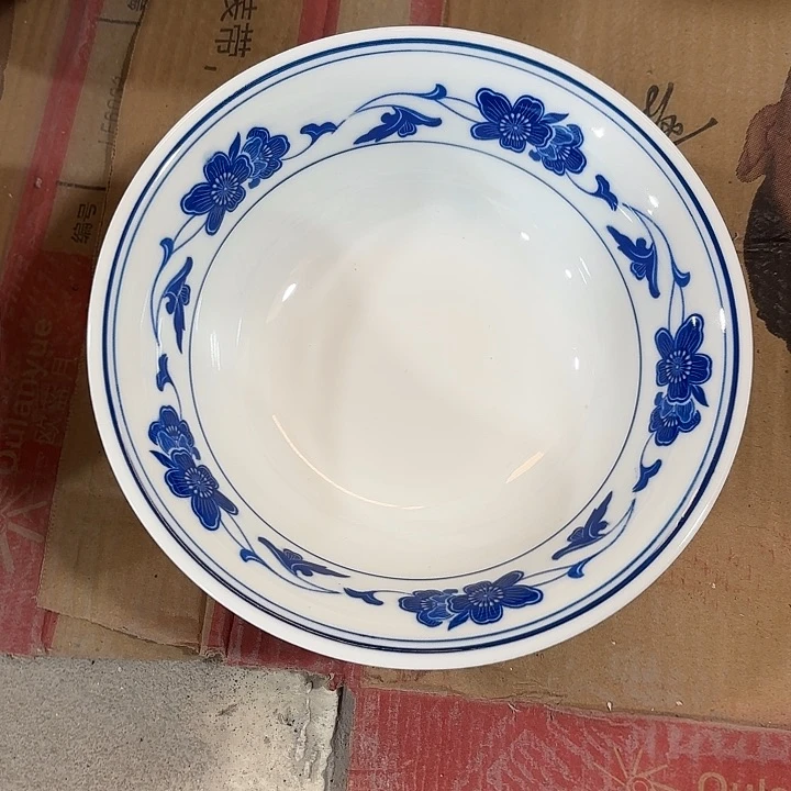 陶十八公分兰花菜碗菜碗菜碗