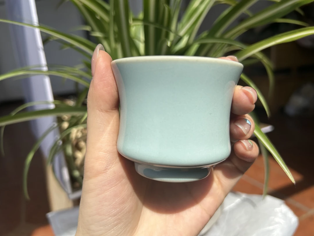 赵琳手工支钉束腰杯茶杯主人杯