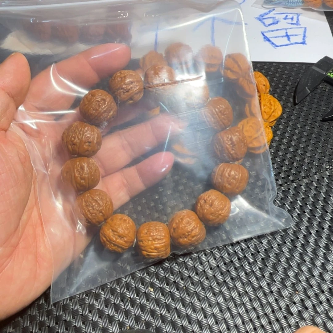 葉***。文玩核桃手串网红砂糖橘19