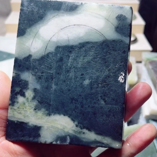 独山玉手镯未镶嵌微****)定制