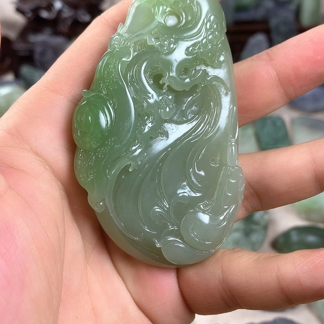 颈饰未镶嵌和田玉