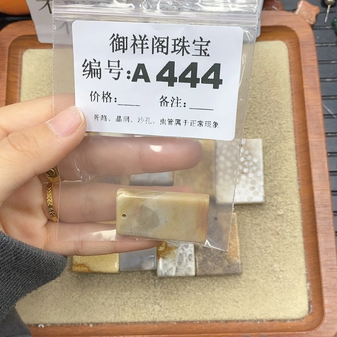 硅化珊瑚（珊瑚玉）颈饰未镶嵌一**鲸