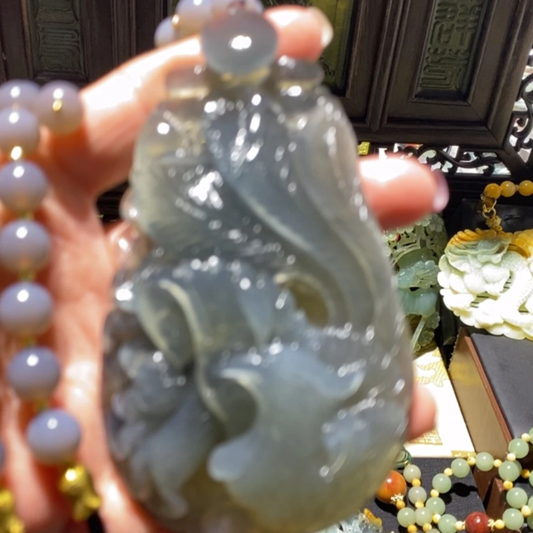 【闪购商品】岫玉毛衣链未镶嵌