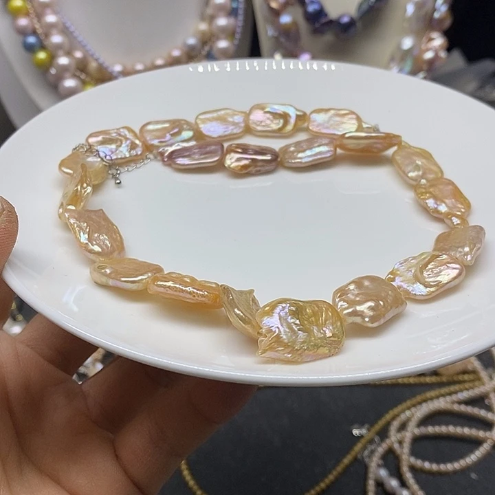 未镶嵌淡水珍珠颈饰