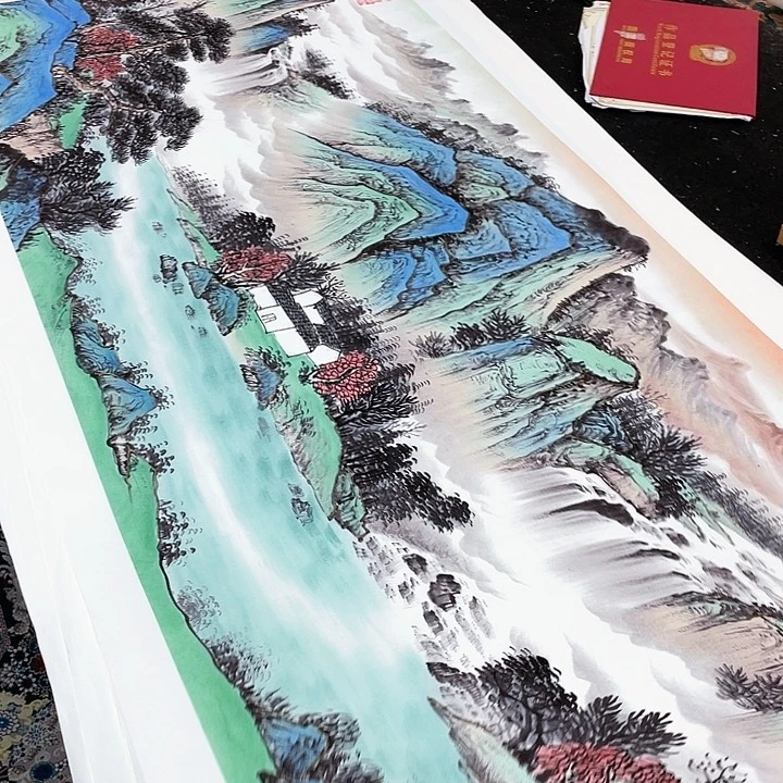 国画书画描金拓染金石传拓手写