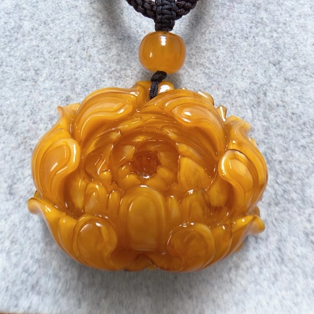 蜜蜡颈饰未镶嵌蜜蜡