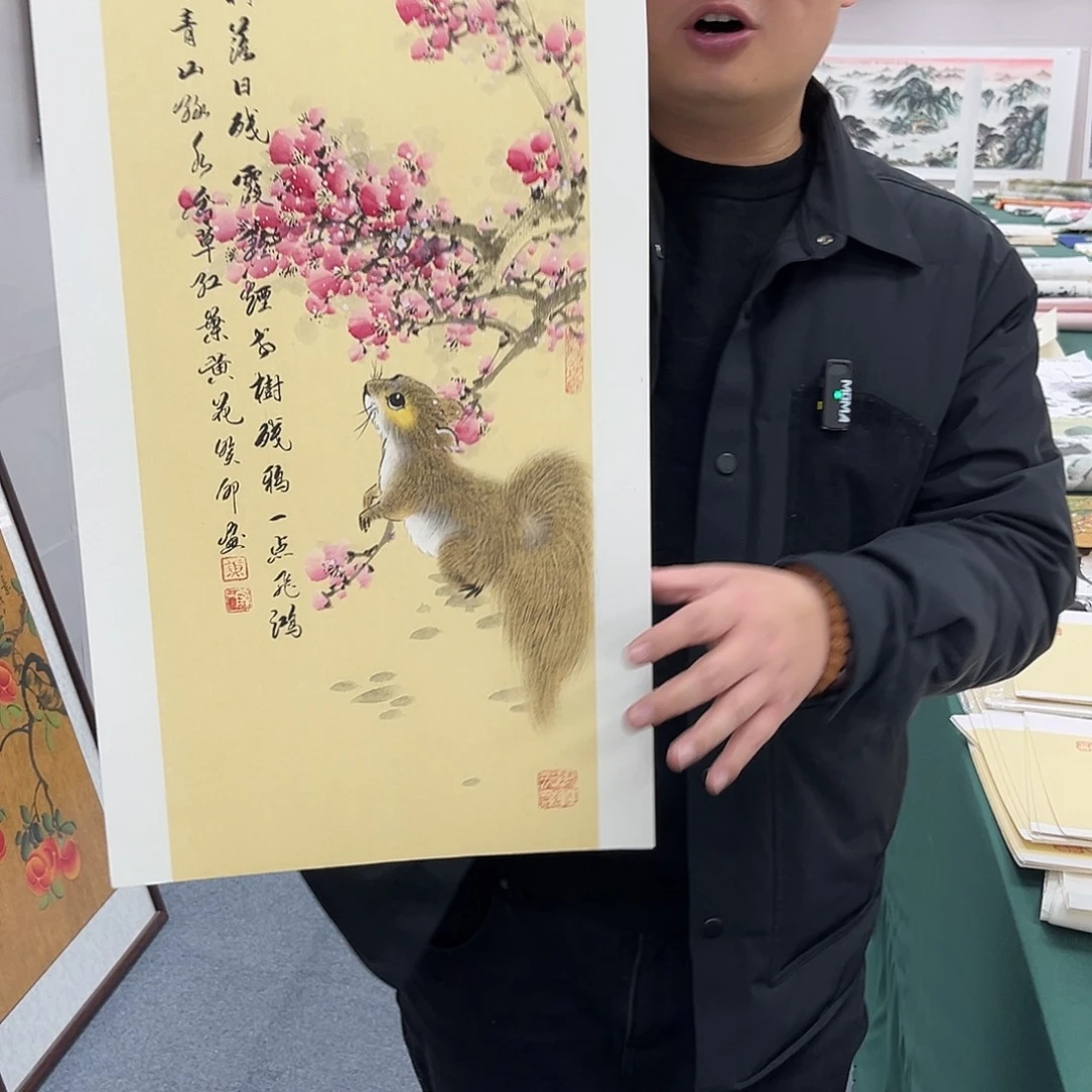 国画宣纸国画纯手绘作品