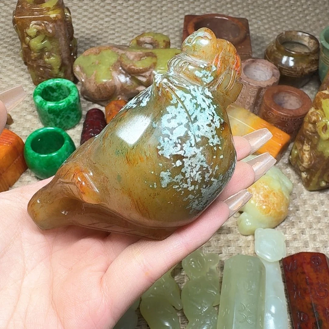 白玉菩提吊坠挂件