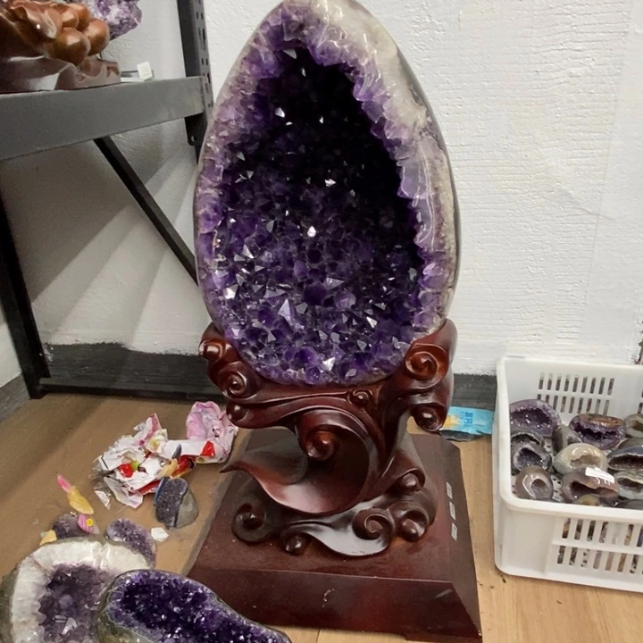 紫晶大型摆件（非配饰）未镶嵌