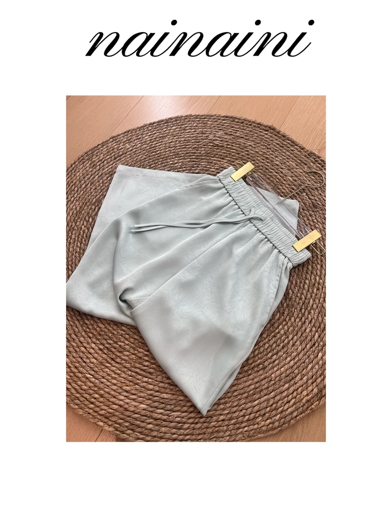 奈奈妮【至简凉感】夏季休闲穿搭新款时尚多巴胺女装62892