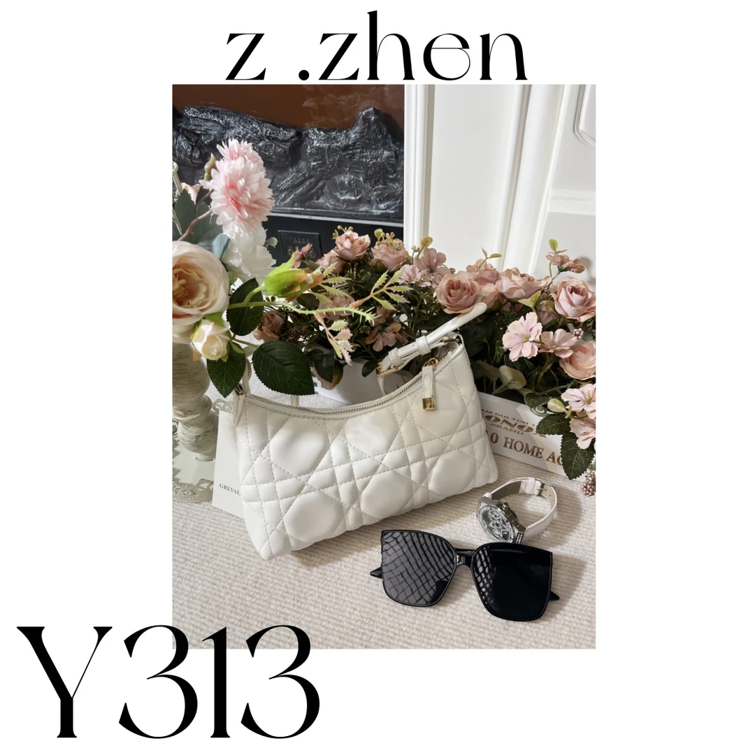 【Y313】2025新款时尚百搭斜挎单肩手拎女包