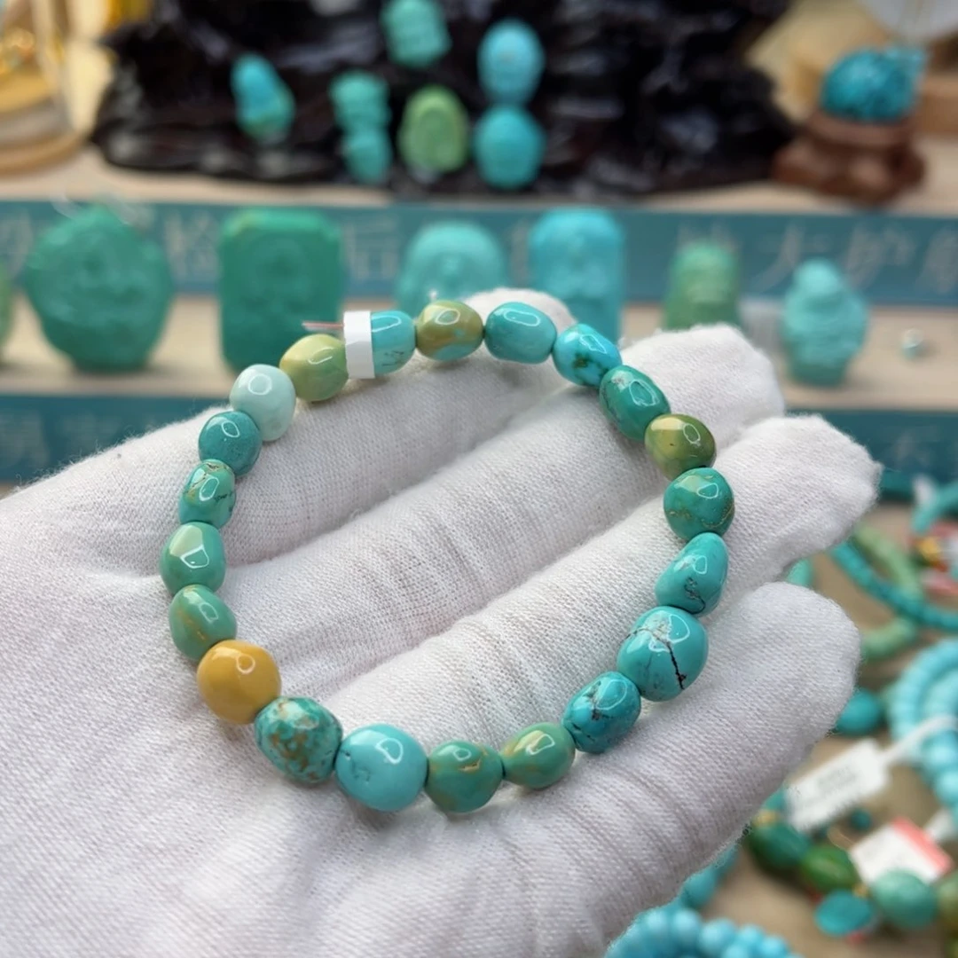 绿松石珠宝奇石未镶嵌