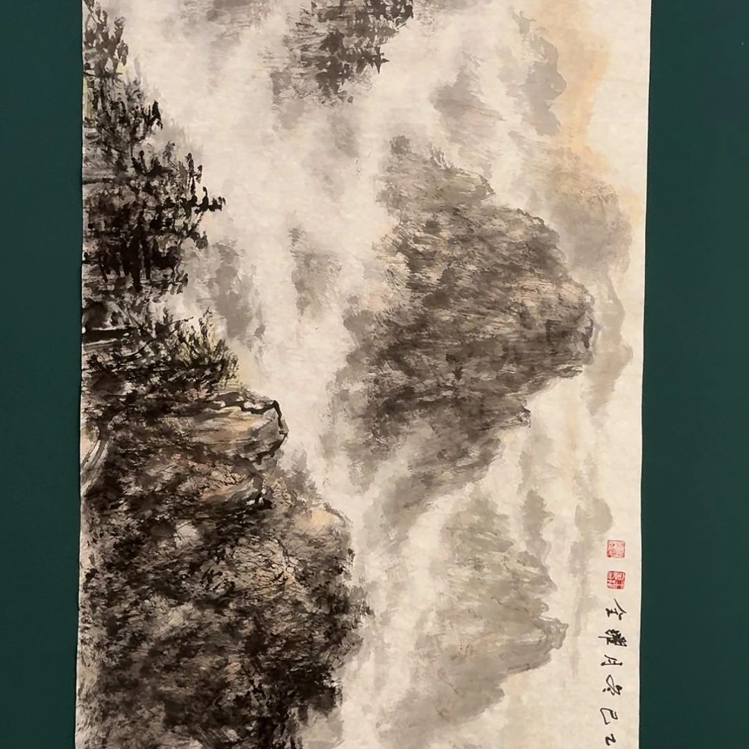 国画王跃全老师的作品