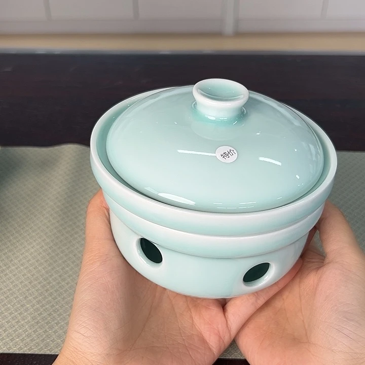 龙泉云间青瓷小米茶器