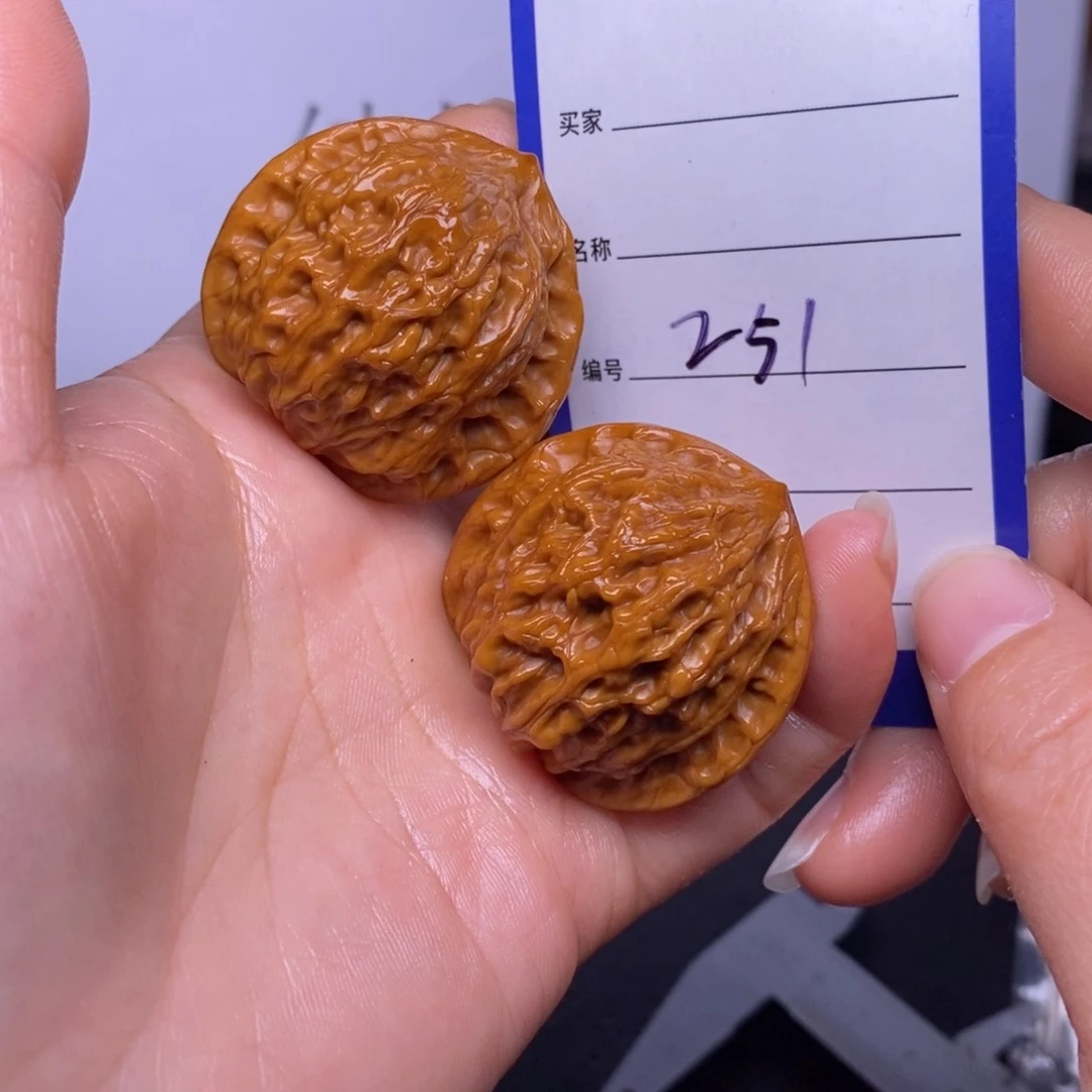 文玩核桃把件251/38公子帽