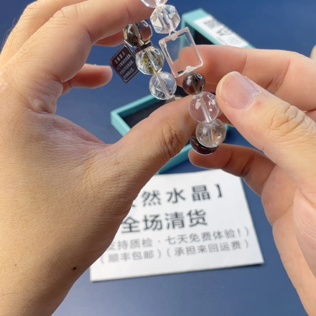 手链银S925镶嵌水晶