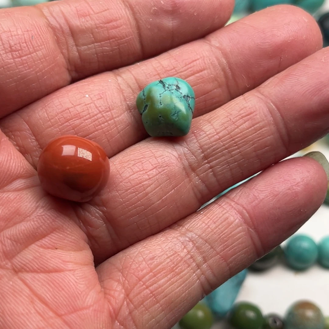 玛瑙/玉髓未镶嵌颈饰12*12*8mm