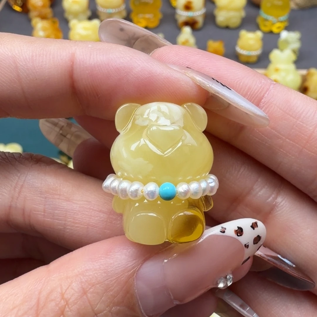 琥珀未镶嵌裸石蜜蜡