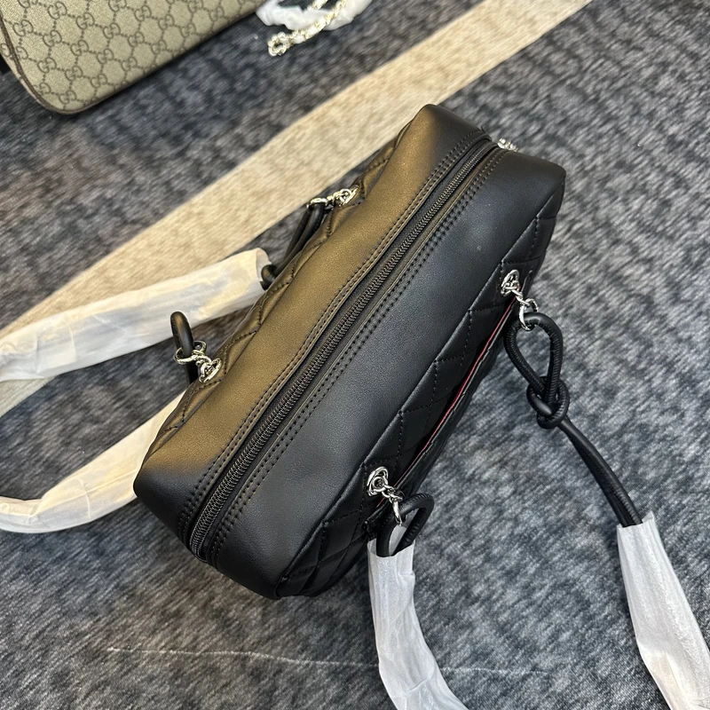 新款包包康鹏黑色腋下