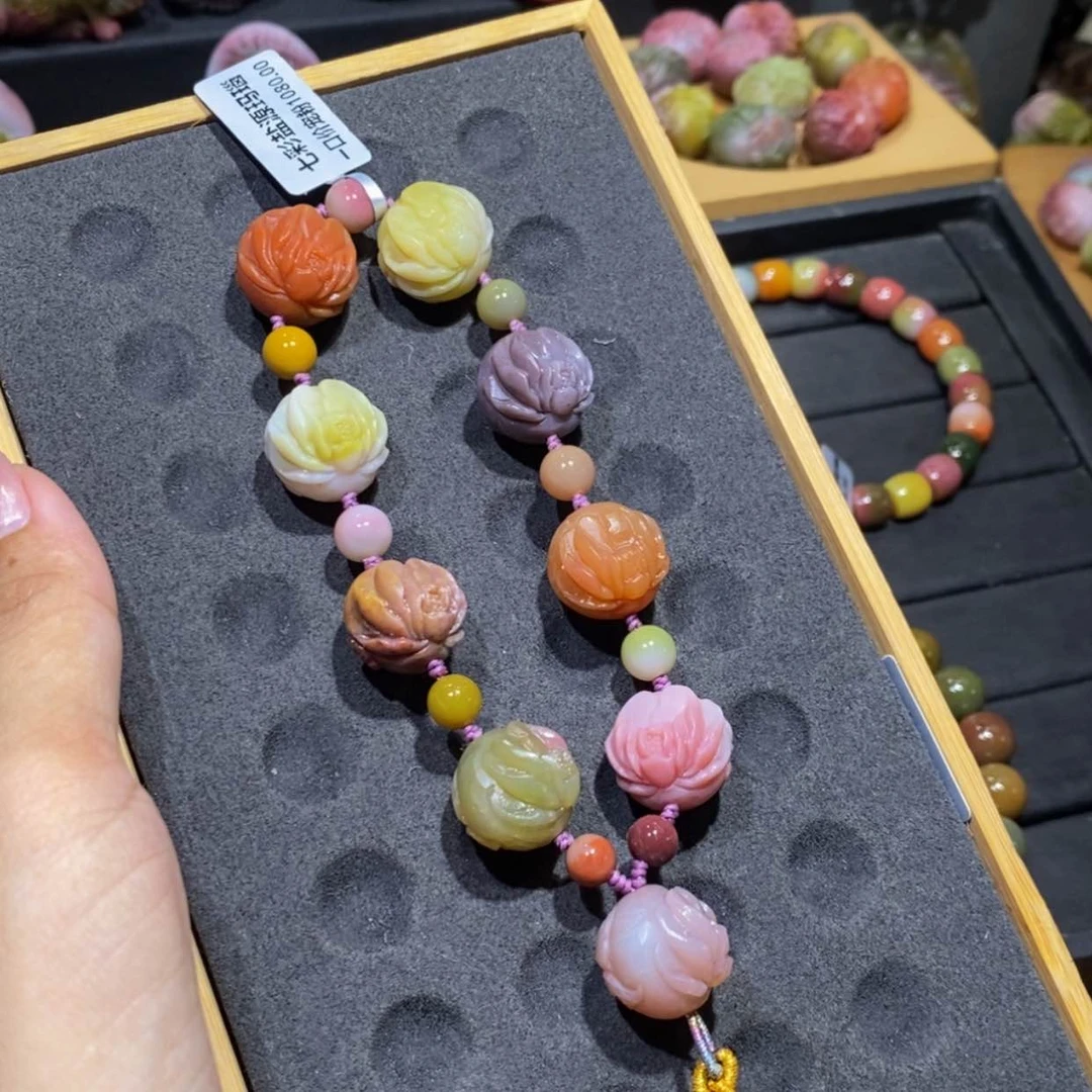 【闪购商品】玛瑙/玉髓手串未镶嵌盐源玛瑙