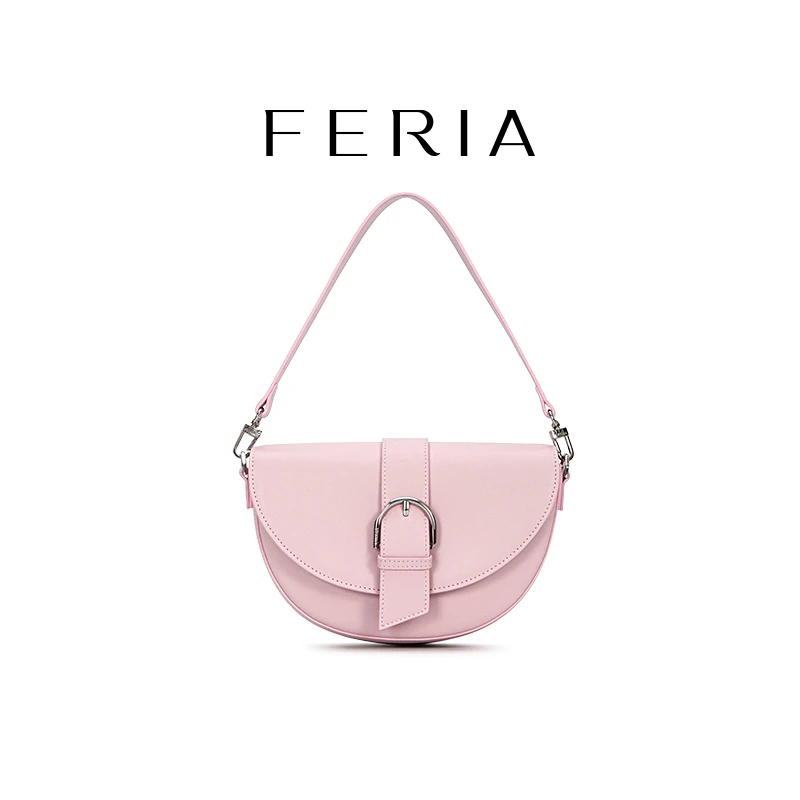 FERIA【杂志马鞍包】FE312B229韩国小众品牌轻奢时尚百搭包【LL专属】