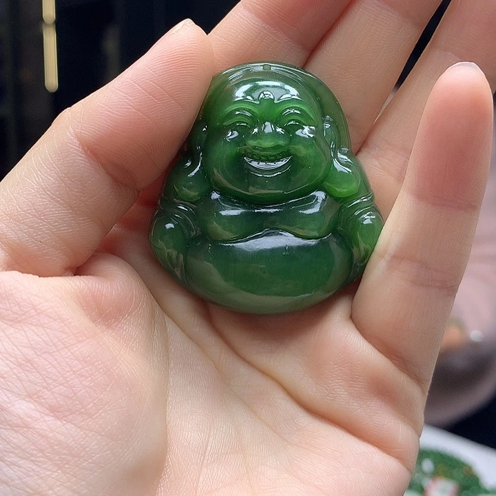 和田玉（碧玉）配饰未镶嵌快****机