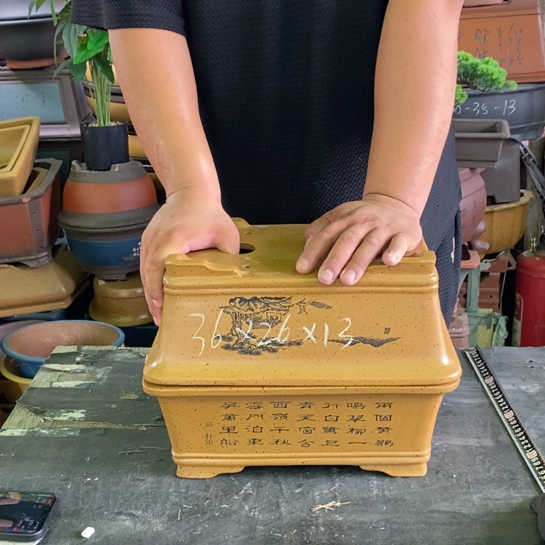 紫砂花盆紫砂紫砂