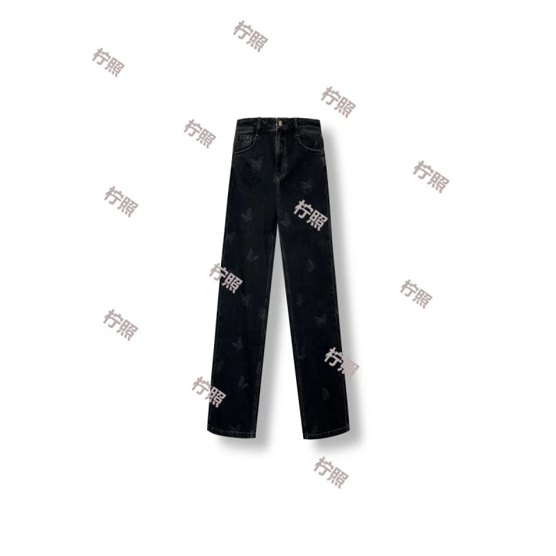 照照*25新款春夏休闲百搭直筒牛仔裤（SNY-16）（956）