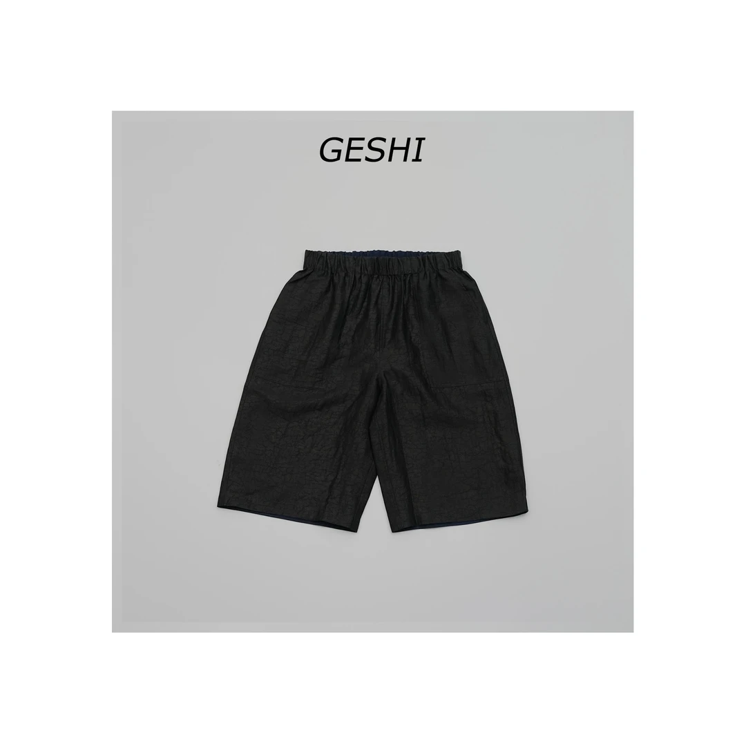 【GeShi】香云纱夏季爆款短裤K-8119