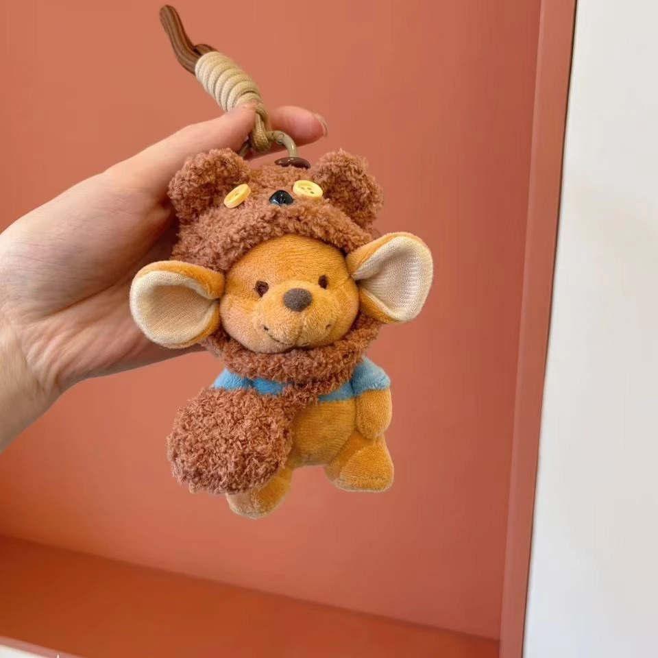 小豆玩偶公仔毛绒玩具包包挂件手机钥匙扣挂件手偶可爱礼物