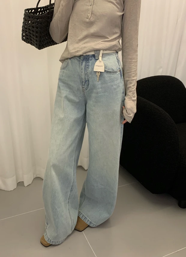 恩熙·韩版气质显瘦阔腿裤6666