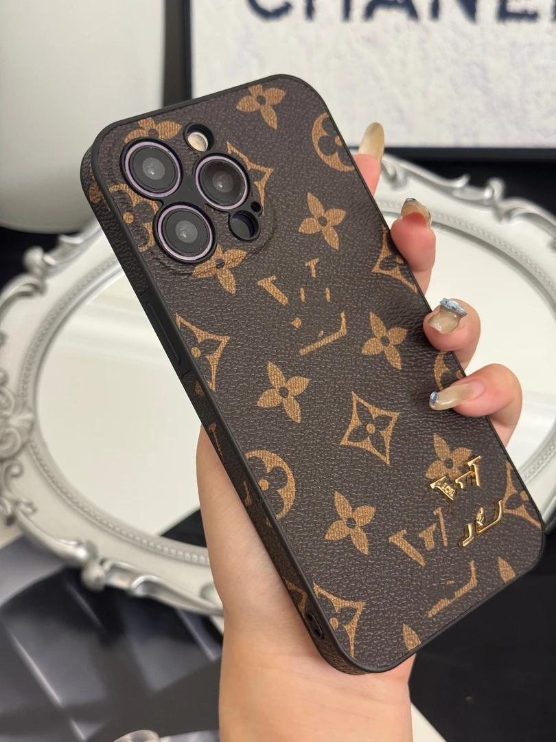 经典皮质苹果15ProMax手机壳防摔适用iPhone13女14/16pro全包