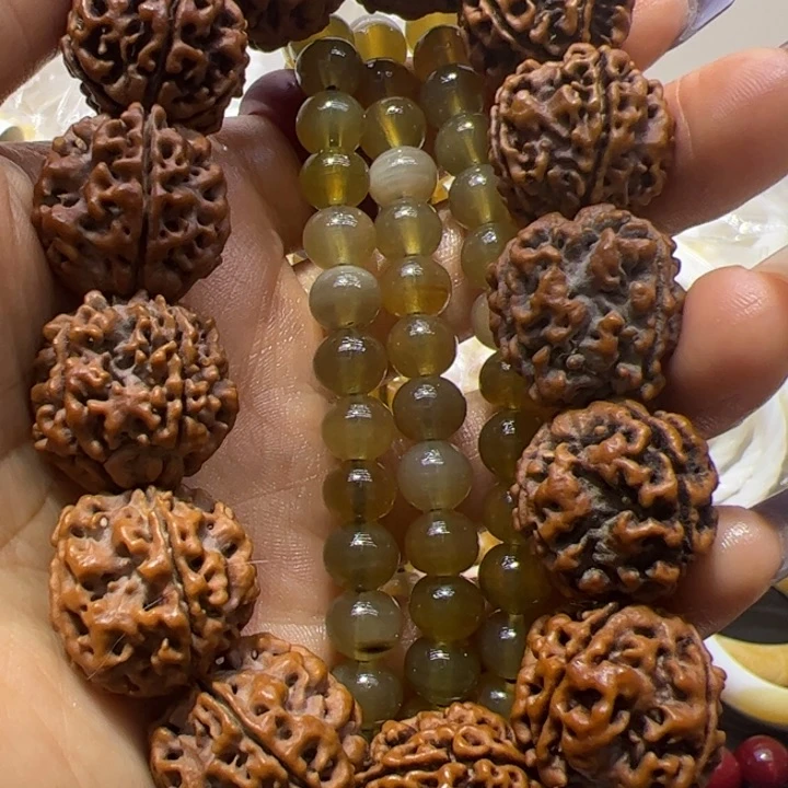 核桃手串/手链0.8/108圆珠四川脖挂