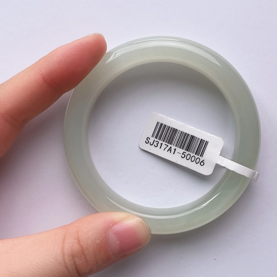 和田玉未镶嵌手镯56