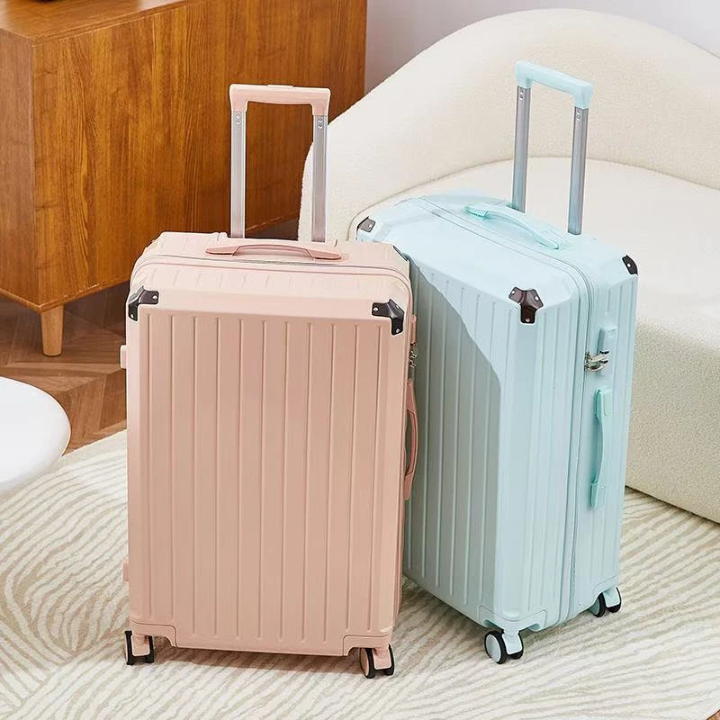 多功能行李箱学生密码箱结实耐用拉杆箱防撞加厚便携式时尚旅行箱