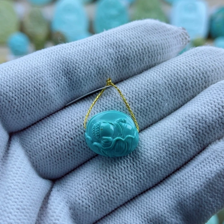 绿松石未镶嵌珠宝奇石