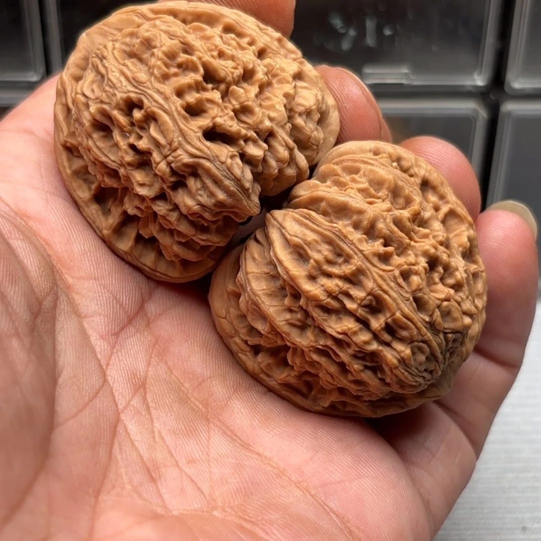 文玩核桃把件南疆石42