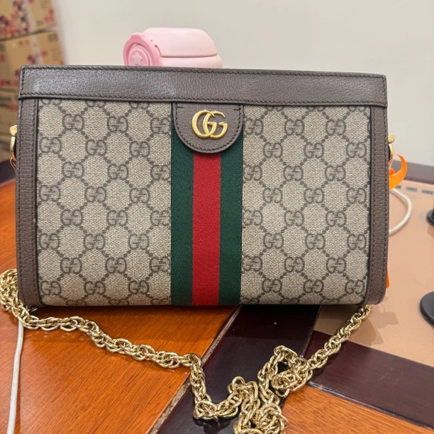 95新 GUCCI/古驰 古驰夹子包005445