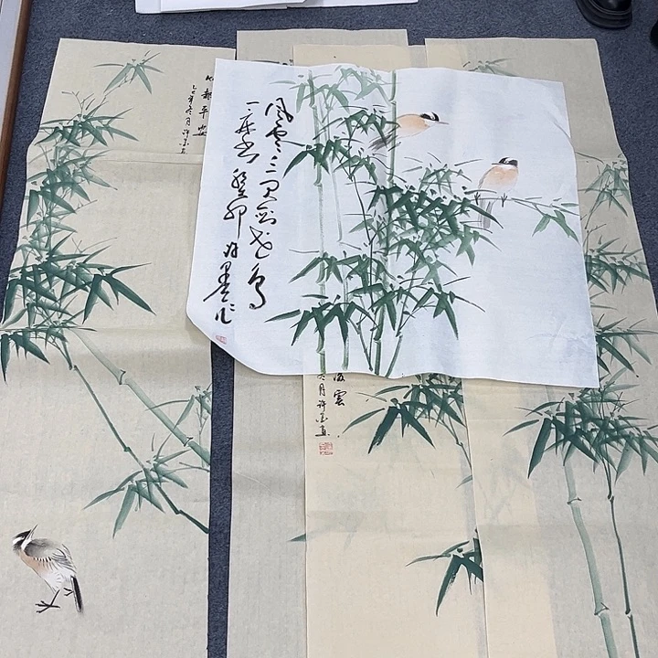 国画手绘国画大捡漏！