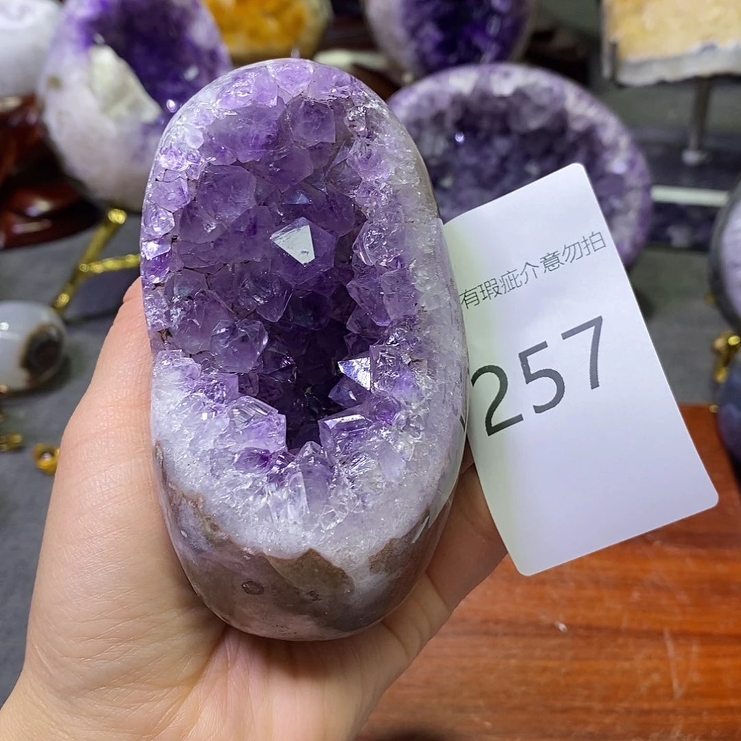 未镶嵌珠宝半成品紫晶