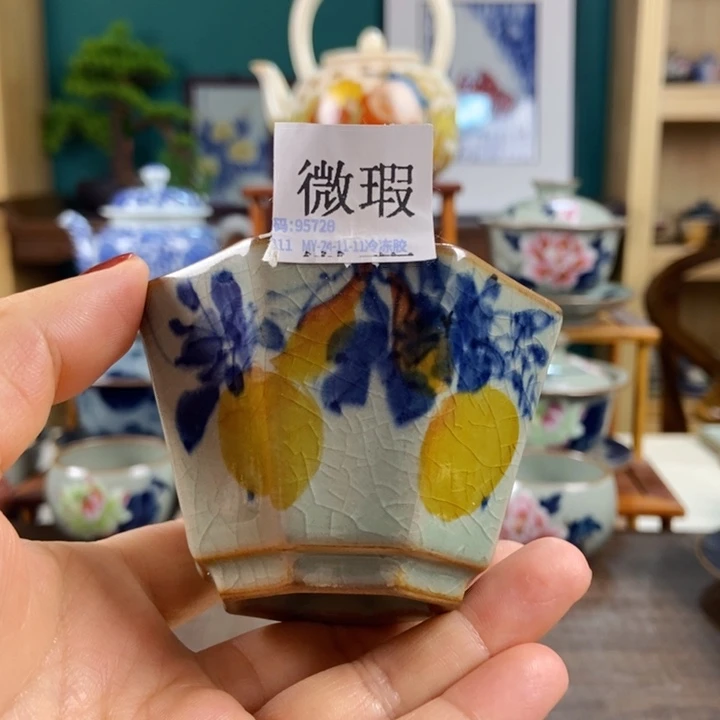 瓷片手工制作工艺精湛等特点为