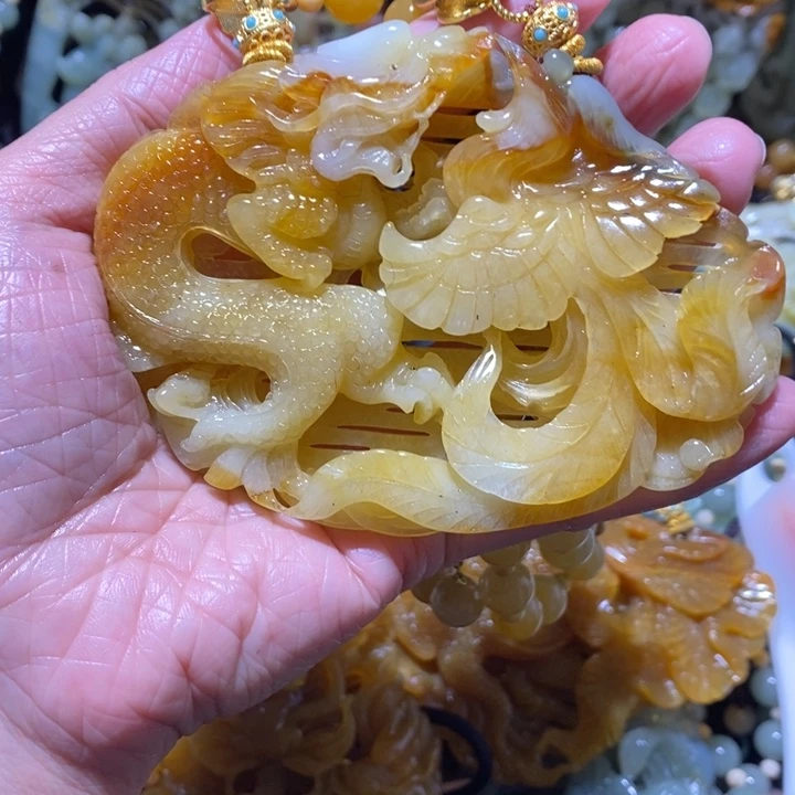 岫玉岫玉吊坠未镶嵌晨*