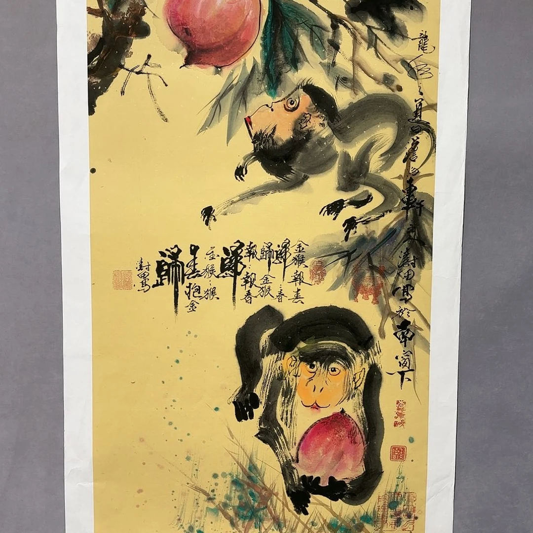 书法国画纯手绘作品请放心去藏