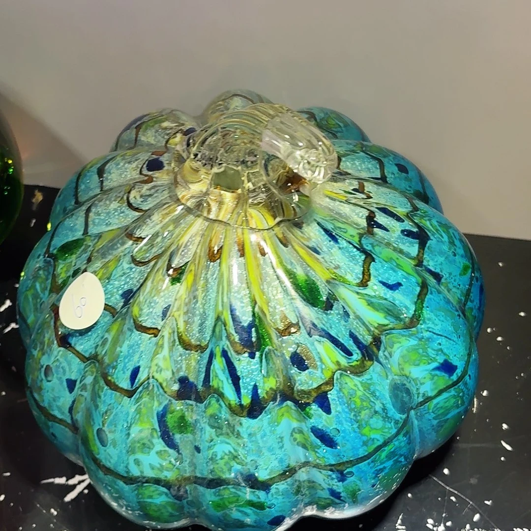 摆件琉璃花开的时候真的很