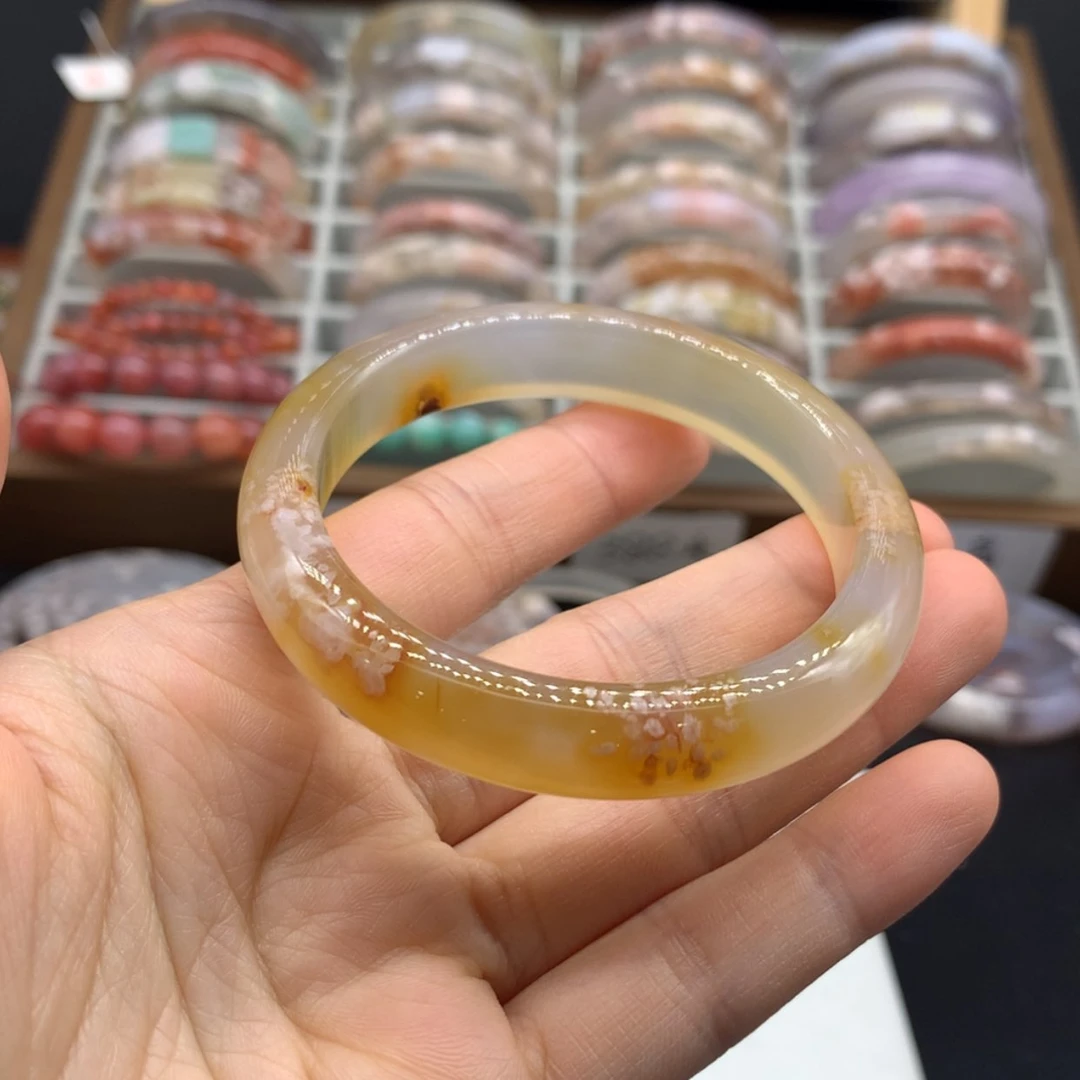 【闪购商品】玛瑙/玉髓手链未镶嵌杭****润