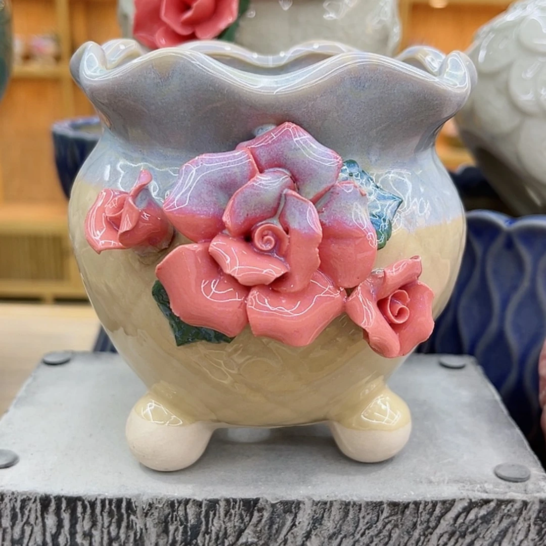 【闪购商品】陶瓷花盆