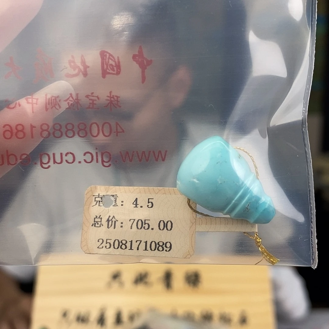 未镶嵌绿松石珠宝奇石花****号