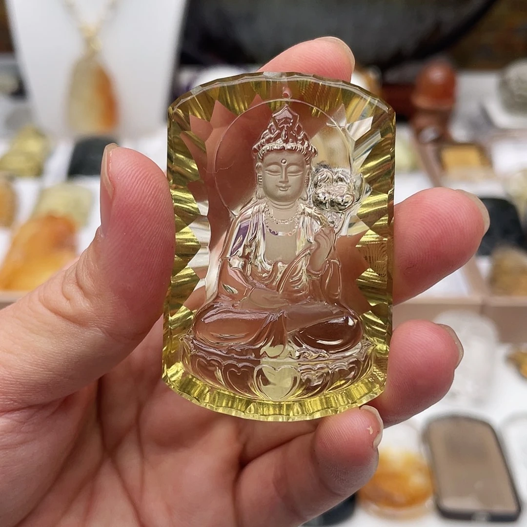 颈饰未镶嵌水晶定制